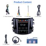 Bingfan aux dvr carplay audio video dvd player Portrait big Screen Tesla