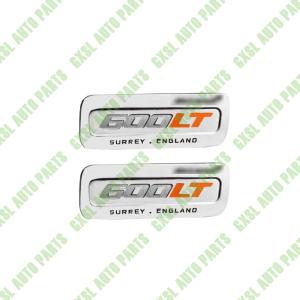 China 1 Pair For Mclaren 600LT Trim Metal Nameplate Logo Badge,Aluminum Name Tag Sign wholesale