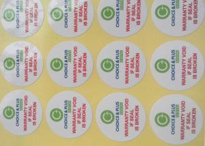 China Business Custom Printed Sticker Labels Advirtising Multipurpose Aqueous Coating wholesale