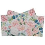 OEM Odorless Floral Paper Napkins Eco Friendly Wood Pulp Material