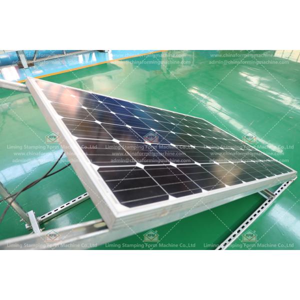 Engineering Building Materials Custom 30m/Min Solar Pv Bracket Roll Forming Machine