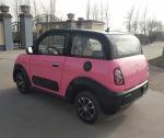 Pink / Blue Electric Golf Carts 220v 4.2kw 2 Seat Electric Car With Front Disc /