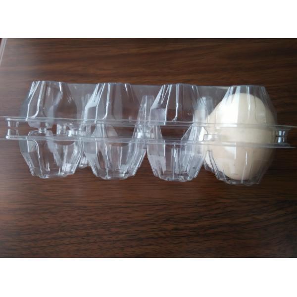 egg trays clear quail egg trays with 6 holes 2*3 holes PVC / PET / APET... quail egg container