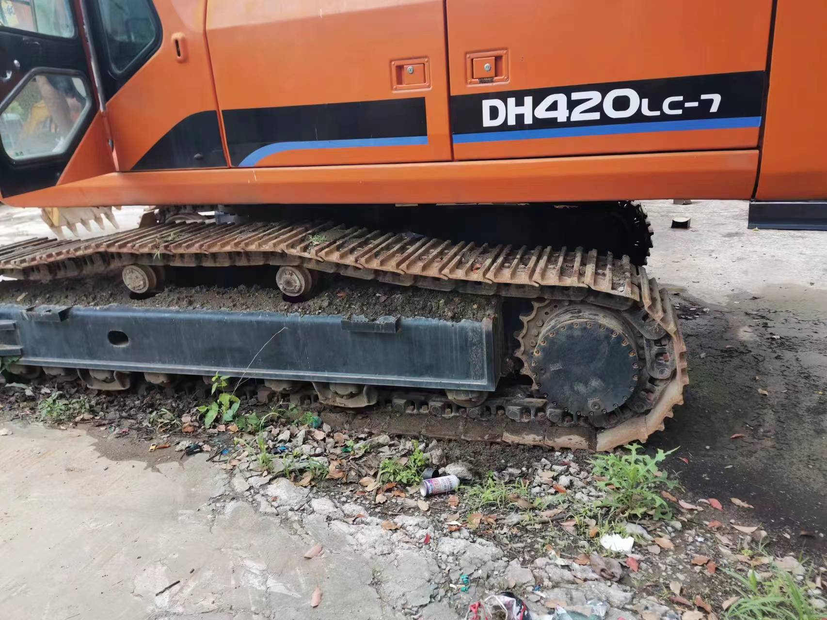 Hydraulic Pump Second Hand Doosan DH420 Heavy Duty 42 Ton Excavator for Construction
