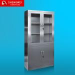 Medical Laboratory Stainless Steel Display Medecine Storage Cabinet
