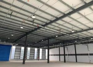 China Large Light Steel Structure Warehouse Construction / Pre Manufactured Steel Buildings wholesale