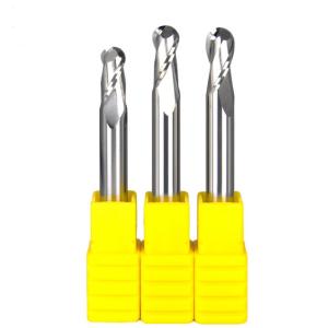 China Durable Aluminium Ball End Milling Cutter For Non Ferrous Metal Cutting wholesale
