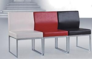 China Modern PU leather China reception office lounge sofa wholesale