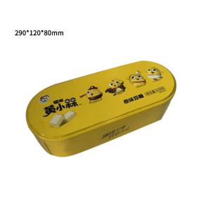 China Resealable Biscuit tinplate Tin Cans Packaging Box Food Grade wholesale
