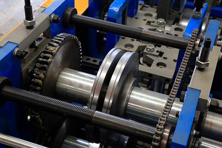 High Speed CZ Purlin Roll Forming Machine , Steel Channel Profile Roll Former