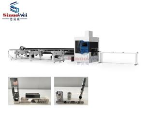 China ± 0.1mm Accuracy Laser Pipe Cutting Machine Tube ≤ 10000mm Length Cnc Laser Pipe Cutter wholesale