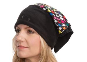 China Circle Pattern Blue Color UV Headwear Polyester 25*50 CM wholesale