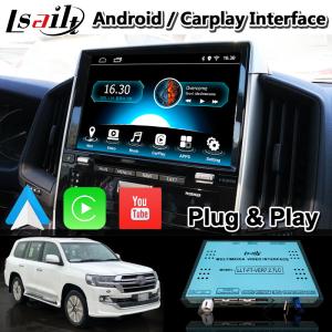 China 4+64GB Android Carplay Video Interface for Toyota Land Cruiser LC200 LC-GT GXR 2018-2021 Touch 3 wholesale