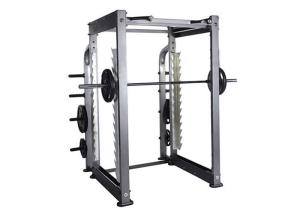 China Welded Gym Fitness Equipment , 3d Smith Machine Long Servicel Life Rust Prevention wholesale