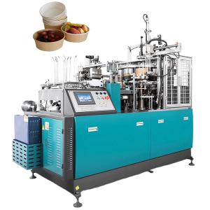 China Recycle Disposable Paper Bowl Making Machine With Ultrasonic Device wholesale