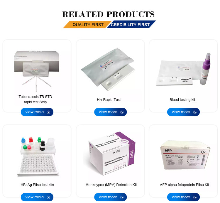Easy-to- TB-IGRA ELISA Test Kit with Long Shelf Life and 2C-8C Preservation Method