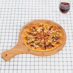Non - Fragile Bamboo Pizza Board Food Serving Board 100% Food Standard
