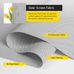 Suppliers Wholesale Custom Outdoor Fiberglass Sun Screen Material Sunscreen