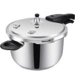 Multiple Sizes Kitchen Pressure Cooker Silver Soup Pot 18/8 Stainless Steel