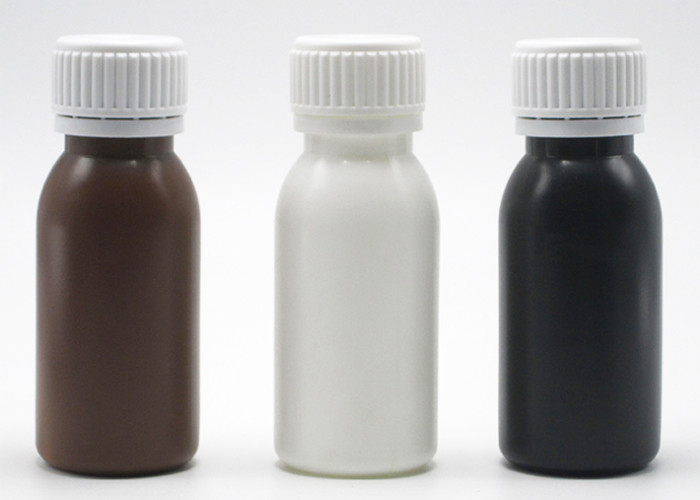 60ml Dropper Cap HDPE Plastic Containers , Health Supplement Packaging Eco Friendly