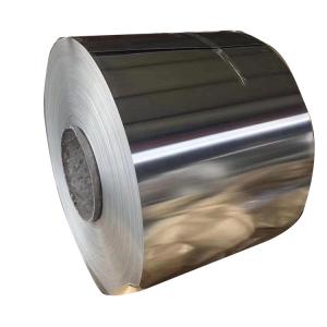China 310 321 316 316L 316ti 410 420 430 Duplex Hairline Brushed 2B BA Mirror Polish Cold Rolled Stainless Steel Coil wholesale