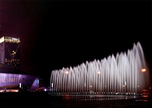 China Commercial Stainless Steel 316 Music Dancing Fountain For Natural Sea Surface wholesale