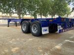 CIMC 3 Axle / 2axle 20FT / 40ft Container Skeleton Semi Trailer