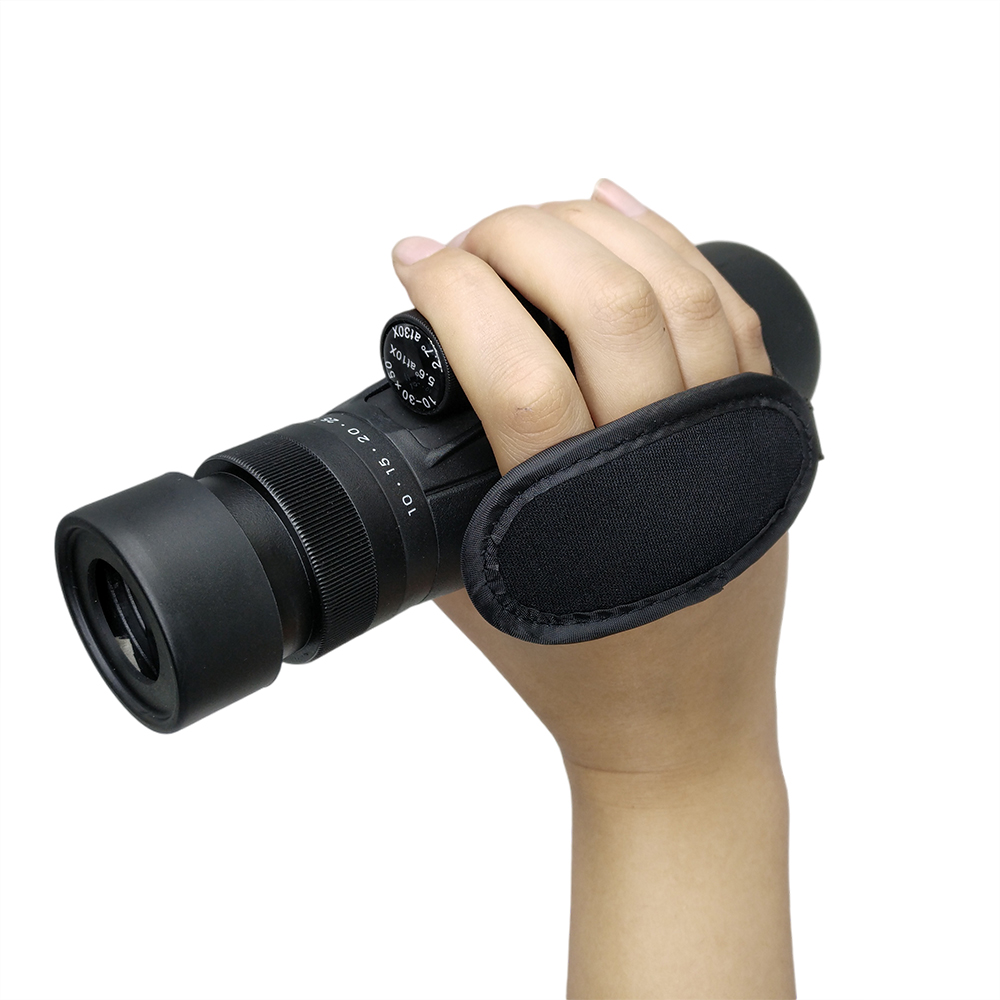 HD 10-30x50 High Powered Zoom Monocular Telescope Single Hand Focus Scope For Concert