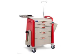 China ABS Material Emergency Medical Trolleys With CPR Boards Fit Hospitals wholesale