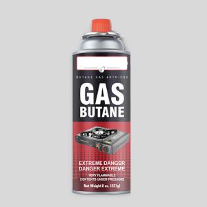 China Durable Off Set Printing Portable Gas Stove Cartridge 227g Weight wholesale