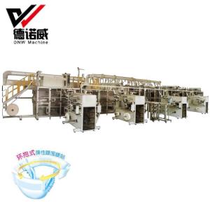 China Haina Used Baby Diaper Manufacturing Machine Diaper Production Machine wholesale