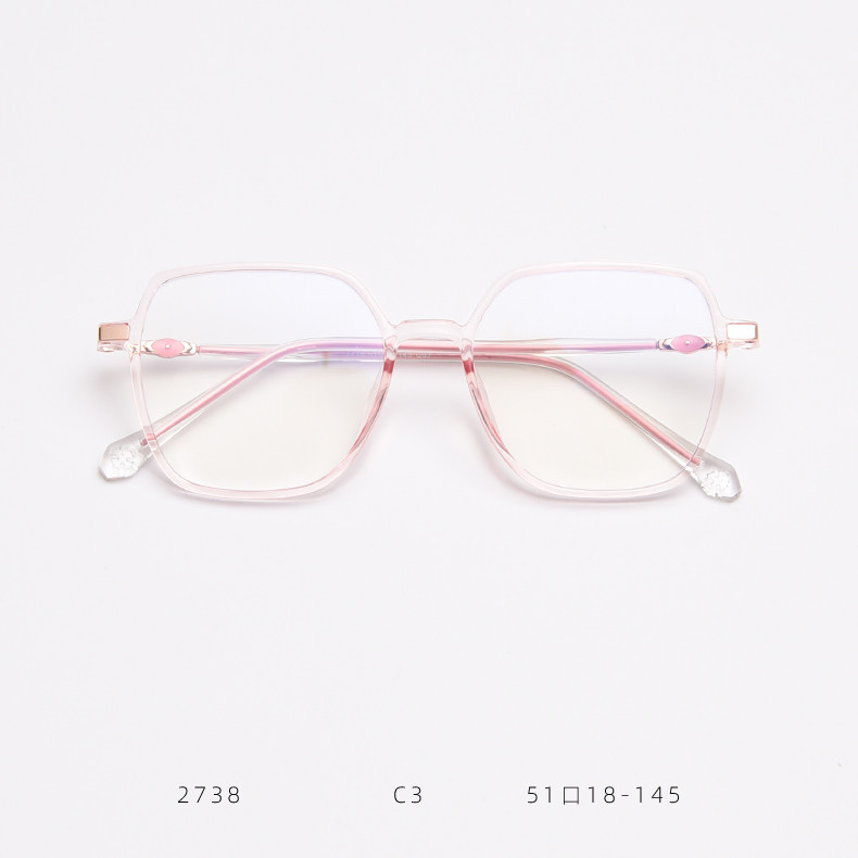 Square TR90 Material Glasses Blue Light Blocking Reading Anti Eyestrain