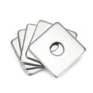 China Customized Square Steel Washers Grade 8.8 M10 Square Washer DIN 6797 wholesale