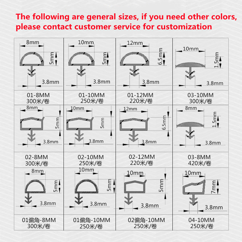 L Shaped UPVC Door And Window Seal EPDM Rubber Strip PVC Moulding