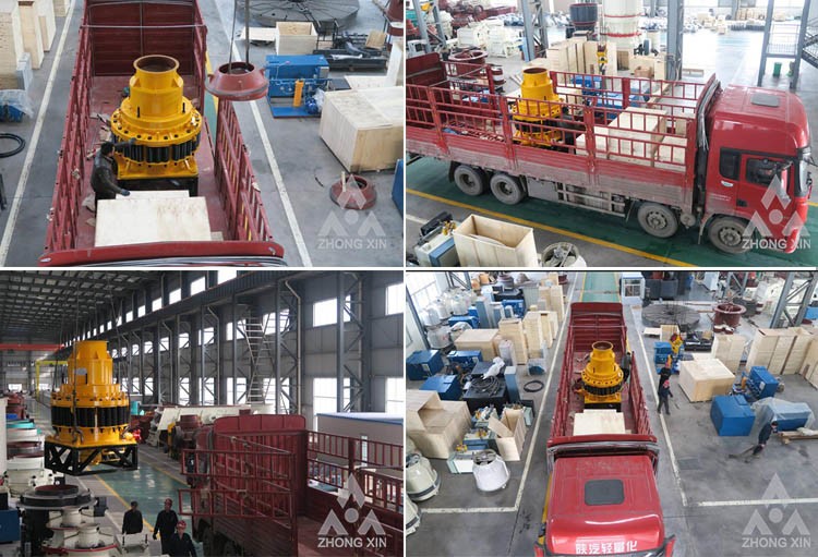 Jiaozuo zhongxin spring stone cone crusher in factory stone crashing machine