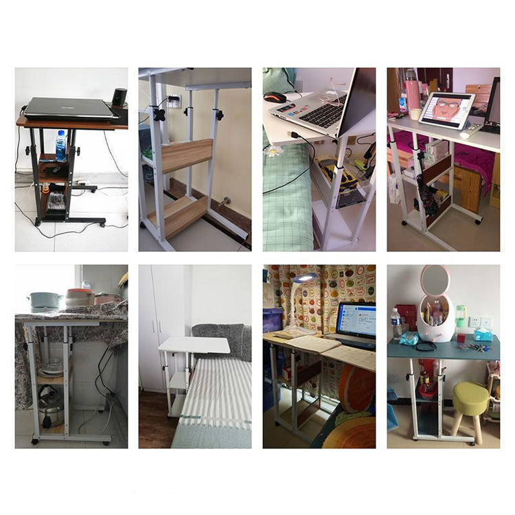 Mail Packing Luxury Style Adjustable Height 60 Inch Recording Studio Table Workstation