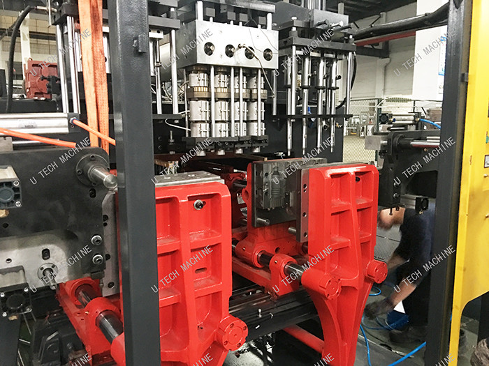 Plastic HDPE Extrusion Blow Molding Machine 5 Liter Two Years Warranty