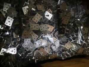 China Factory wholesale stainless steel 3 hole top shaft spring accessories top shaft plate stainless steel top shaft hardware accessories wholesale