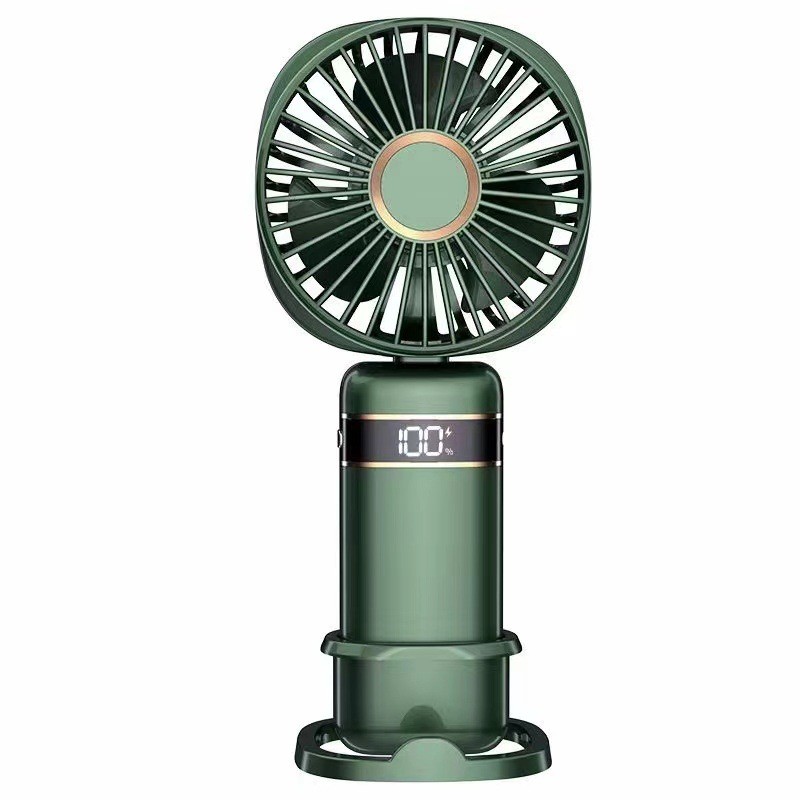 STEP Plastic Injection Mold Silent High Wind Rechargeable Desktop USB Mini Handheld Fan