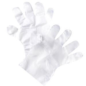 China Water Oil Proof PE Material Transparent Disposable Kitchen Gloves wholesale