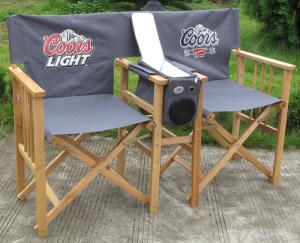 China China LFurniture Double Seat Foldable Wooden Chair-5 wholesale