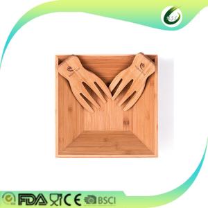 China Personalized bamboo salad bowl for dinner service wholesale