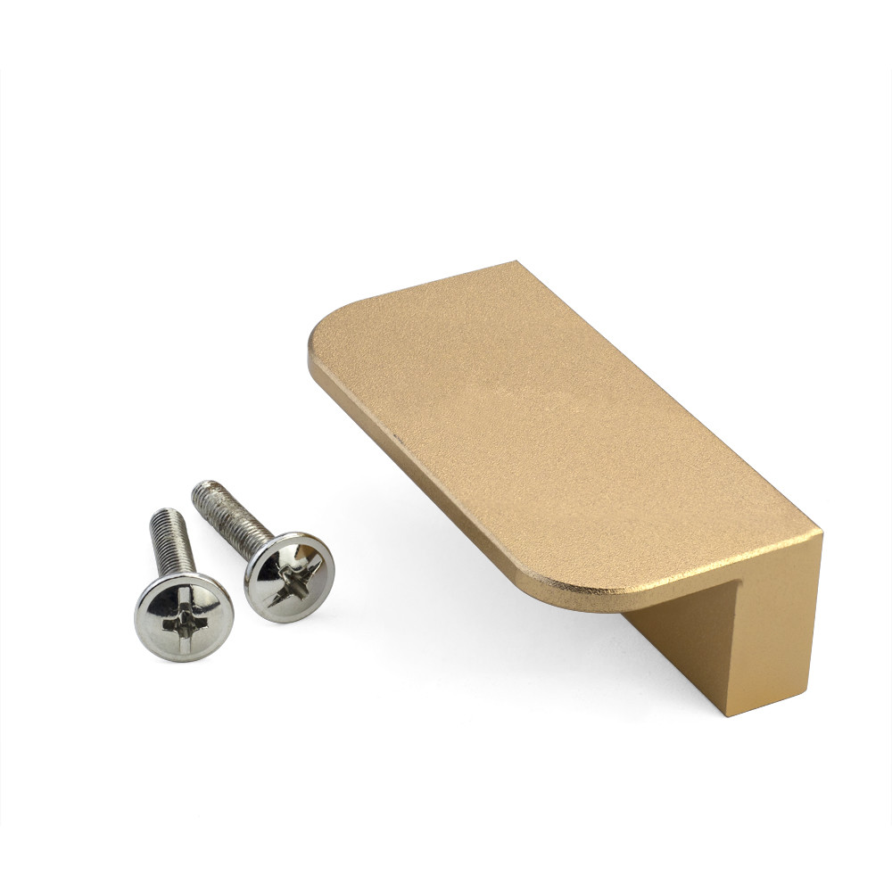 Customized Aluminum Alloy Cabinet Door Handles 60mm Colorful For Home Hardware