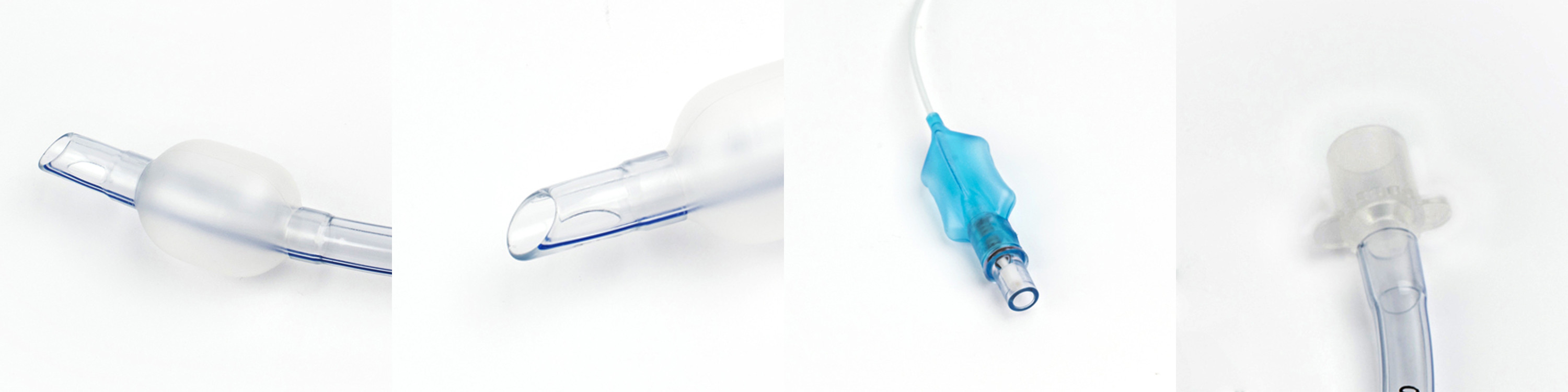 Transparent PVC Endotracheal Tube For Intensive Care Unit Patients with Balloon Tip