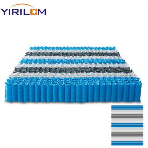 China Mattress Pocket Spring Unit 2.2mm Steel Pocket Sprung Coils Unit wholesale