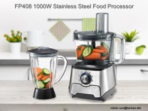 China CE RHOS LFGB Certificated FP408 Stainless Steel Food processor wholesale