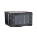 Front Glass Door Rear Steel Door Network Server Cabinet , Data Cabinet Wall