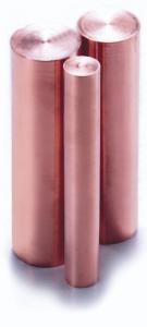 China Red Solid Copper Stick High Intensity Bar Polished Bright Surface War Industry wholesale
