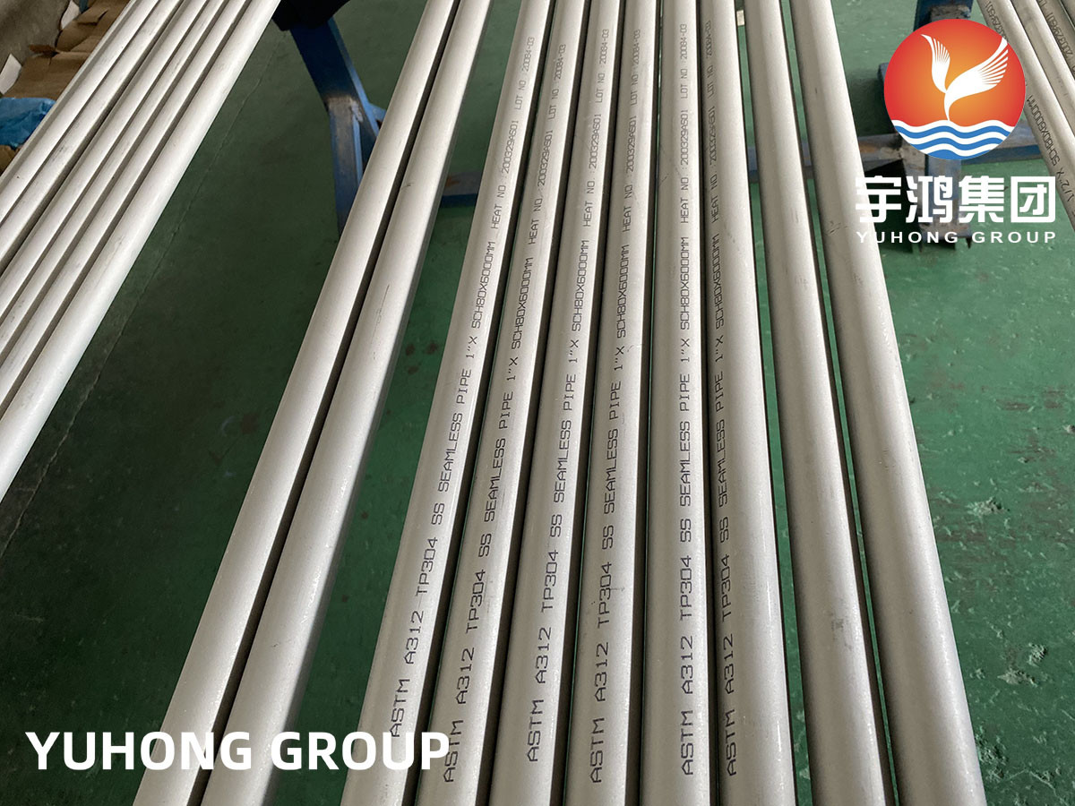 ASTM A312 (ASME SA312) TP304 Stainless Steel Seamless Pipe for Petrochemical Application