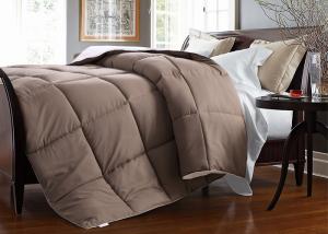 China Hotel Box Stitching 85gsm 195*215cm Fiber Quilts wholesale